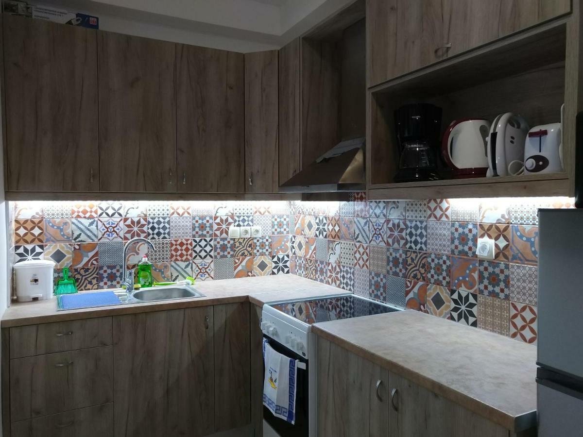 Zamboli Apartman Hriszí Aktí Haniá Kültér fotó